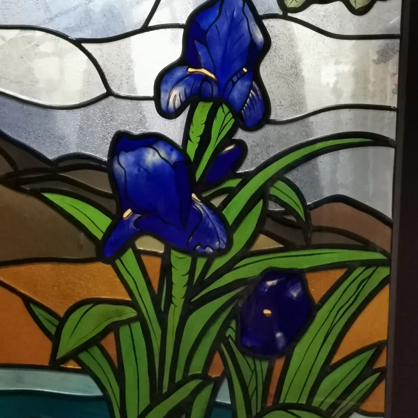 vitrail traditionnel - projet paysage (5)