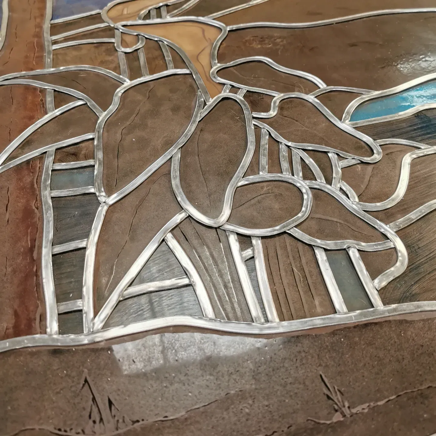 vitrail traditionnel - projet paysage (7)