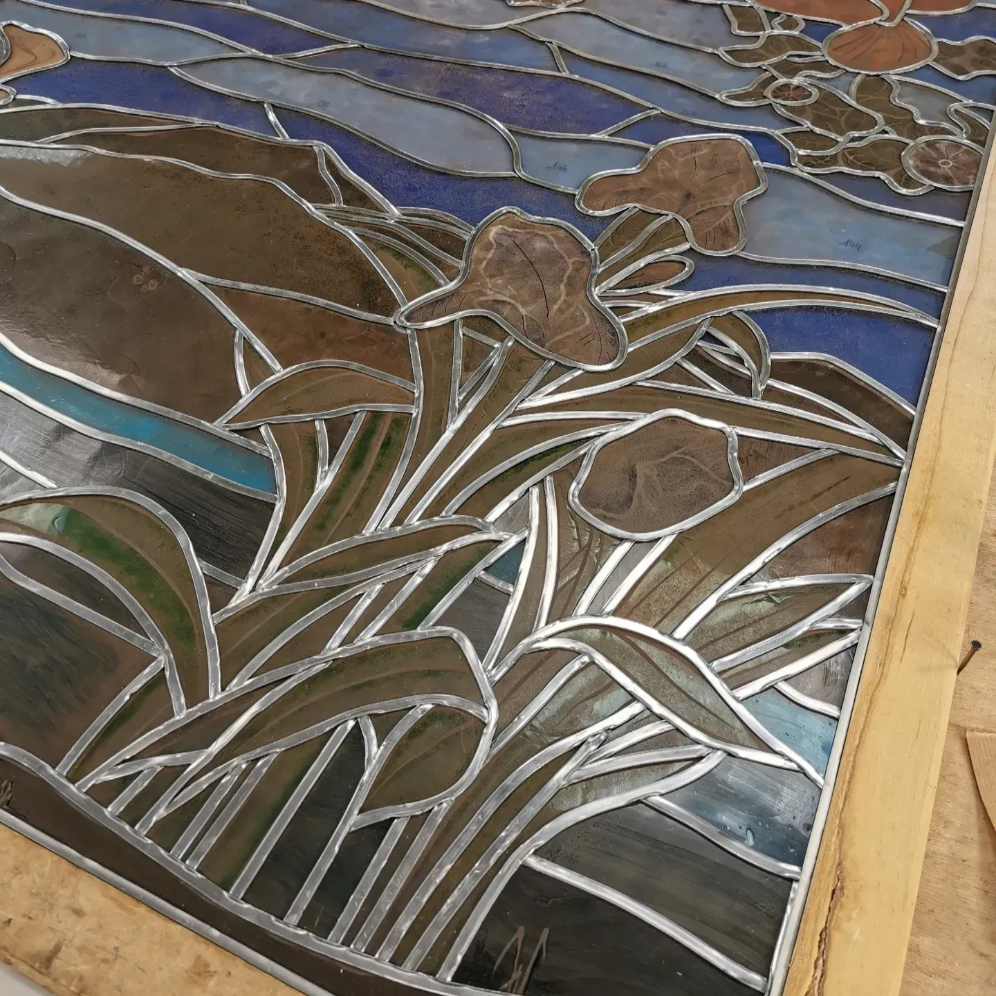 vitrail traditionnel - projet paysage (1)