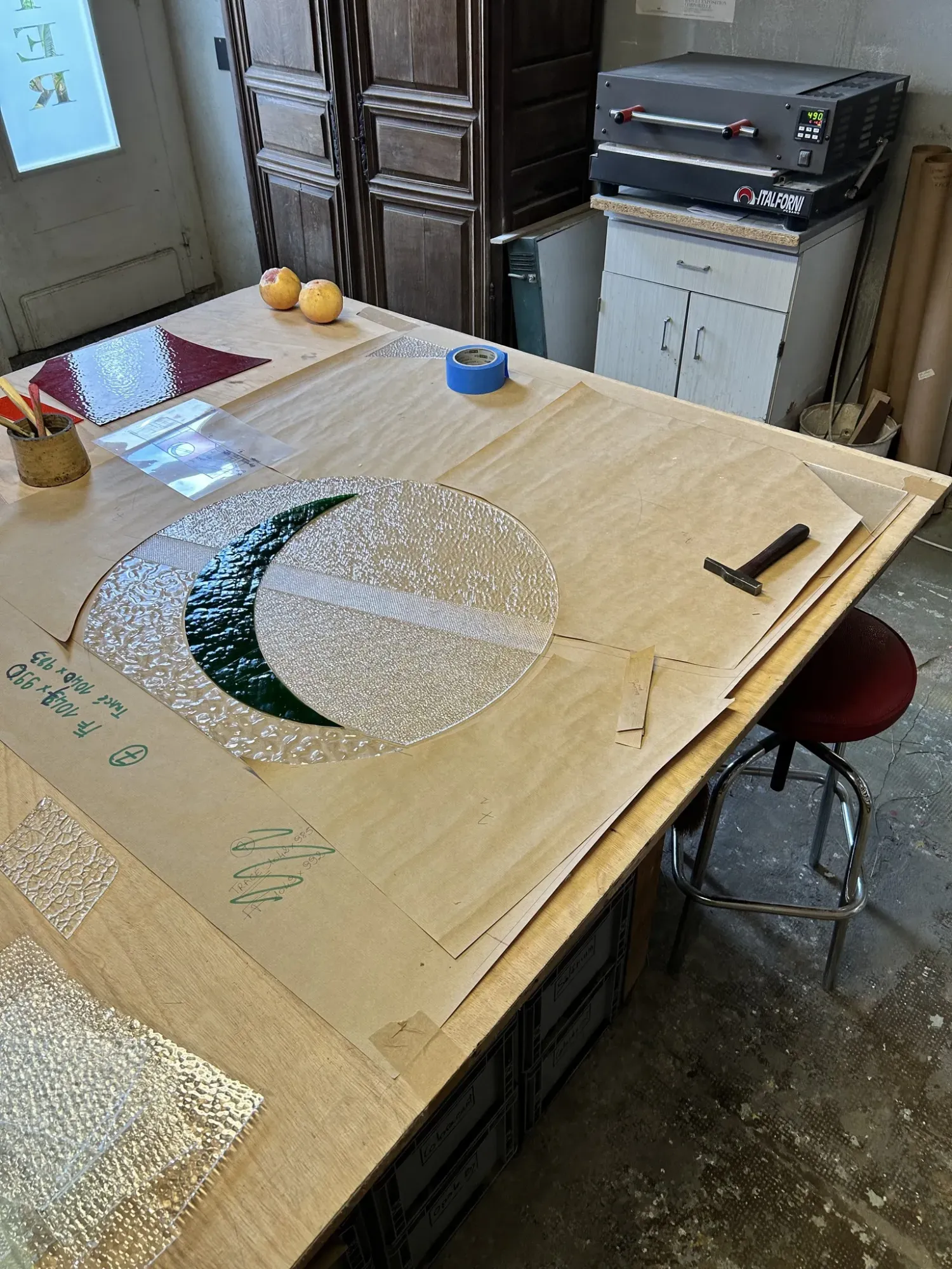 creations de vitraux pour un restaurant (3)