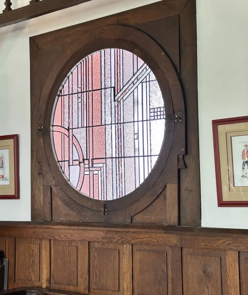 vitrail rond sur-mesure