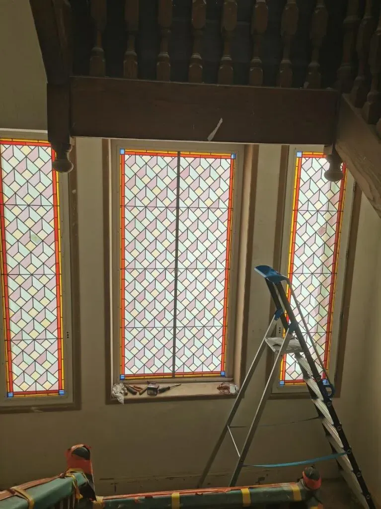 vitraux cage d'escalier (4)