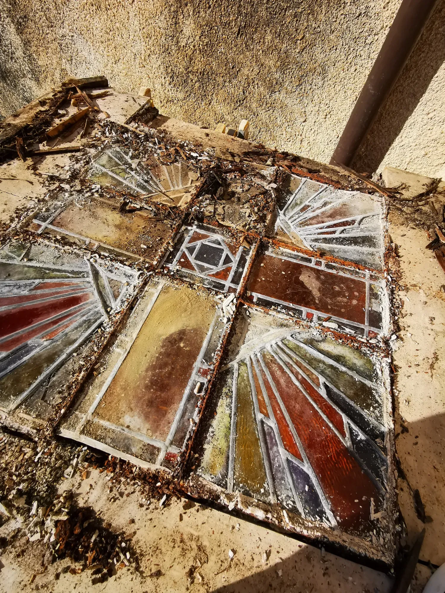 restauration dalle cimetière