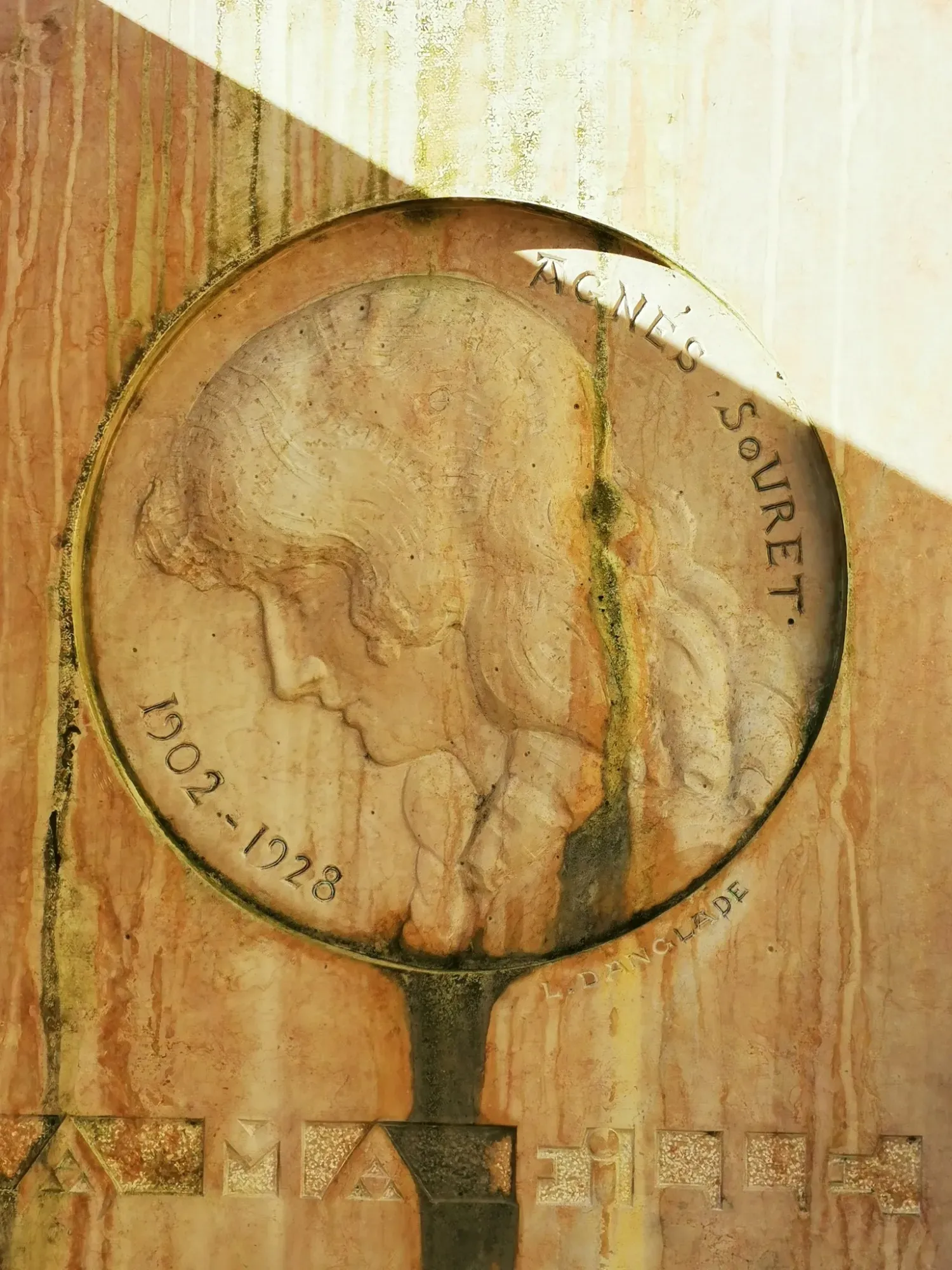 restauration dalle cimetière